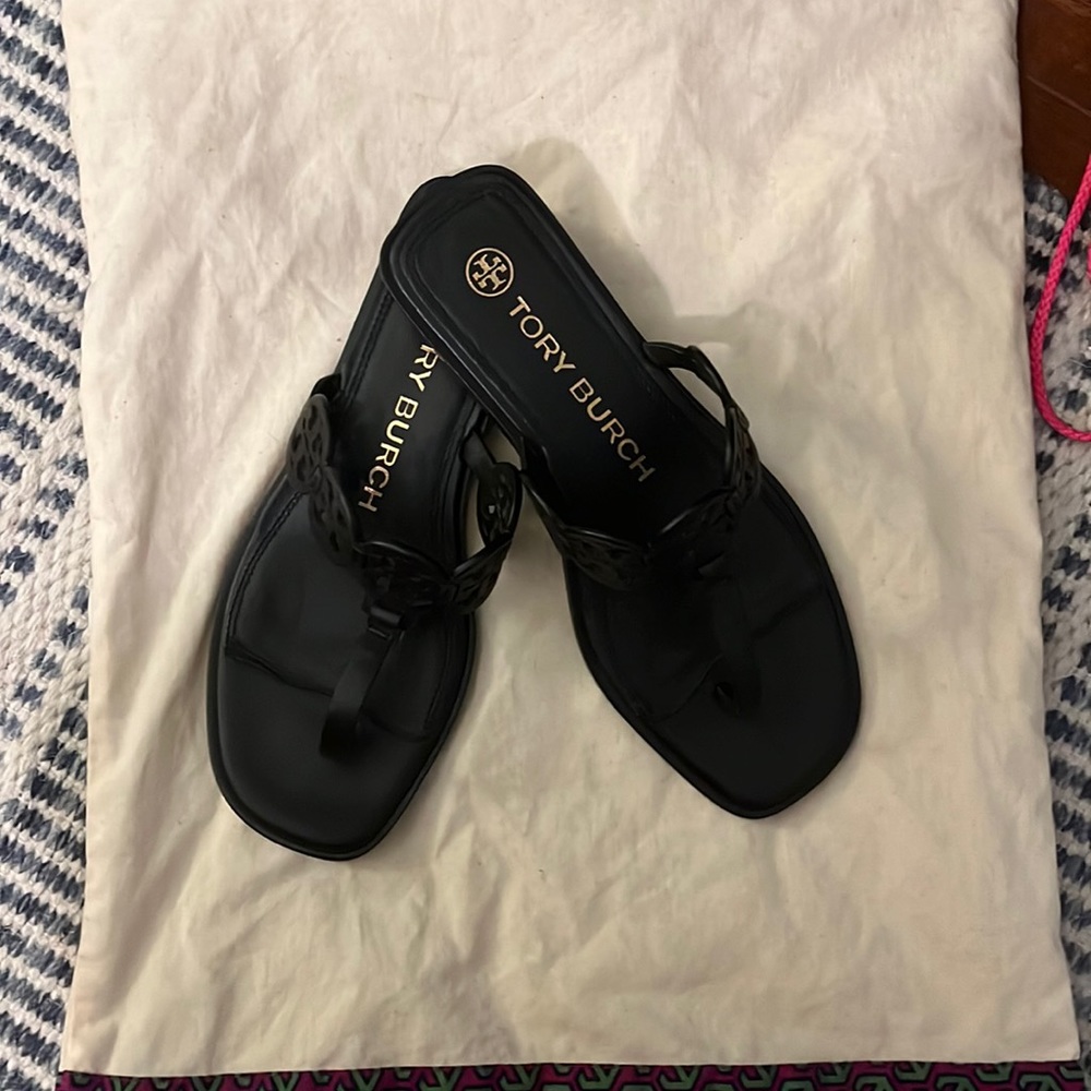 Black Tory Burch Sandals